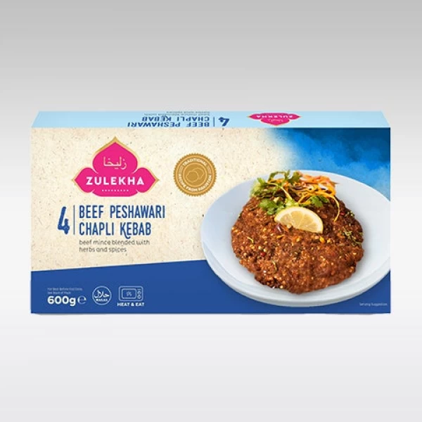 4 beef chapli kebab 600g